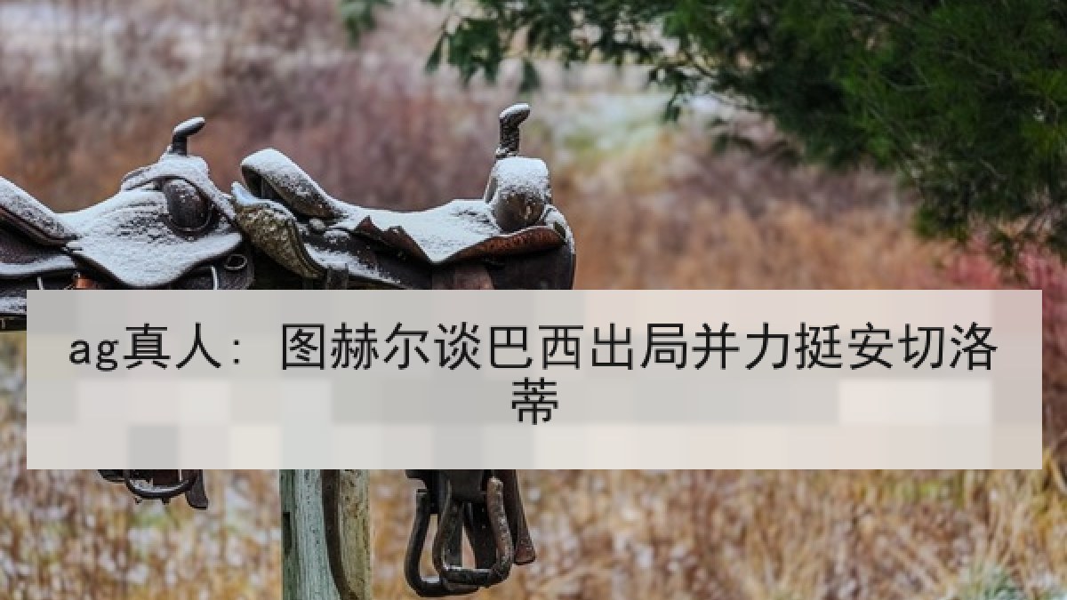 ag真人: 图赫尔谈巴西出局并力挺安切洛蒂